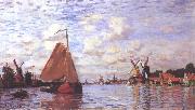 Claude Monet La Zaan a Zaandam oil